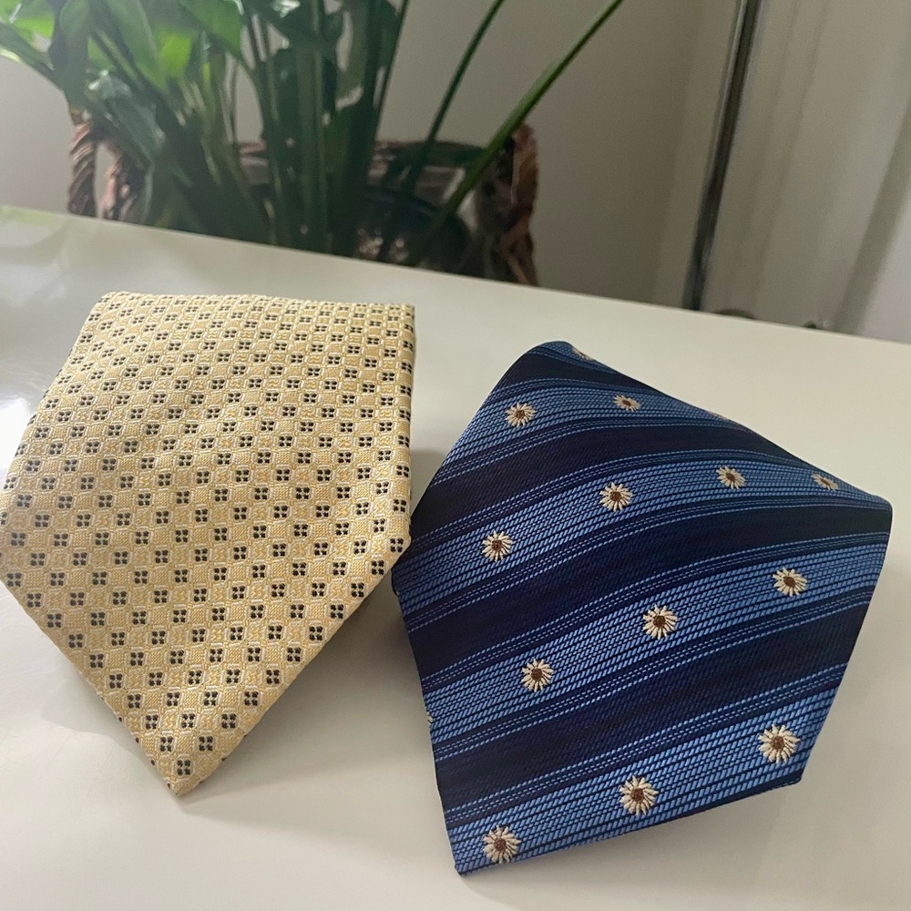 2 Ties Bundle: Tommy Hilfiger/J. Dolhomut